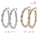 フープピアス ピアス レディース | lunolumo | 詳細画像2