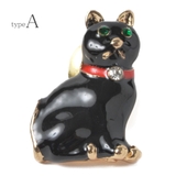 ラペルピン 猫 ピンバッチ | lunolumo | 詳細画像2