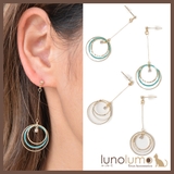 SALE ピアス サークル | lunolumo | 詳細画像1