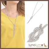 ネックレス ラインストーン ネクタイ | lunolumo | 詳細画像1