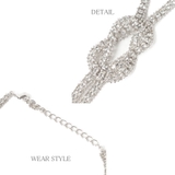 ネックレス ラインストーン ネクタイ | lunolumo | 詳細画像3