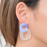 ピアス バイカラー 樹脂 | lunolumo | 詳細画像5