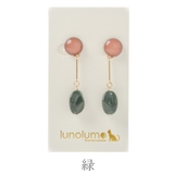イヤリング レディース バイカラー | lunolumo | 詳細画像7 