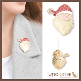 クリスマス ブローチ サンタ | lunolumo | 詳細画像1