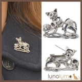 ブローチ レディース ねこ | lunolumo | 詳細画像1