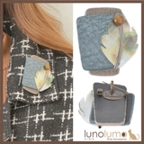 ブローチ レディース 牛革 | lunolumo | 詳細画像1