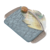 ブローチ レディース 牛革 | lunolumo | 詳細画像5