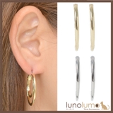 SALE フープピアス ピアス | lunolumo | 詳細画像1 
