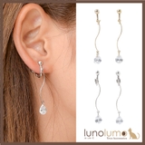 イヤリング レディース キュービックジルコニア | lunolumo | 詳細画像1