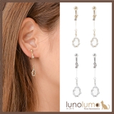 イヤリング レディース キュービックジルコニア | lunolumo | 詳細画像1