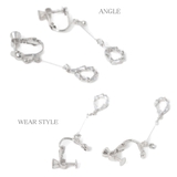 イヤリング レディース キュービックジルコニア | lunolumo | 詳細画像3