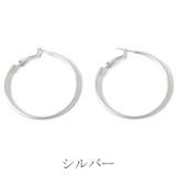 フープピアス メタル レディース | lunolumo | 詳細画像7