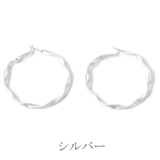 SALE フープピアス メタル | lunolumo | 詳細画像7