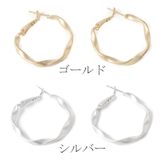 SALE フープピアス メタル | lunolumo | 詳細画像2
