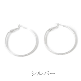 SALE フープピアス メタル | lunolumo | 詳細画像7