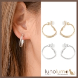 SALE フープイヤリング イヤリング | lunolumo | 詳細画像1