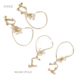 イヤリング レディース 艶消し | lunolumo | 詳細画像3