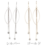 ピアス レディース ラインストーン | lunolumo | 詳細画像2