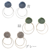ピアス レディース ワンカラー | lunolumo | 詳細画像2 