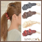 ヘアアクセサリー バナナクリップ まとめ髪 | lunolumo | 詳細画像1