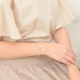キュービックジルコニア ブレスレット コイル巻き | lunolumo | 詳細画像3