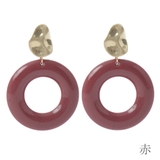 イヤリング レディース 樹脂 | lunolumo | 詳細画像5 