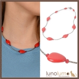 ネックレス 日本製 赤 | lunolumo | 詳細画像1 