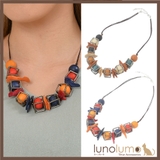 ネックレス レディース ウッド | lunolumo | 詳細画像1 