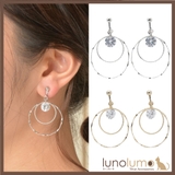 キュービックジルコニア イヤリング レディース | lunolumo | 詳細画像1