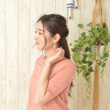 ピアス 淡水パール パール | lunolumo | 詳細画像2