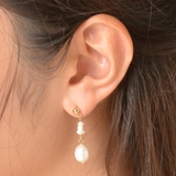 ピアス 淡水パール パール | lunolumo | 詳細画像3