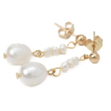 ピアス 淡水パール パール | lunolumo | 詳細画像5