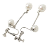 パール イヤリング ロングイヤリング | lunolumo | 詳細画像6