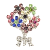 ブローチ フラワー花 花束キラキラ | lunolumo | 詳細画像4 