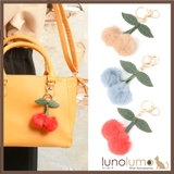 キーホルダー バッグチャーム さくらんぼ | lunolumo | 詳細画像1