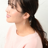 SALE キュービックジルコニア ピアス | lunolumo | 詳細画像2