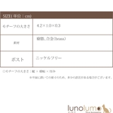 ピアス レディース 塗り | lunolumo | 詳細画像8