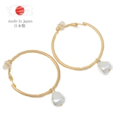 日本製 イヤリング フープイヤリング | lunolumo | 詳細画像4