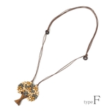 ネックレス レディース ウッド | lunolumo | 詳細画像9 