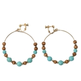 イヤリング レディース ターコイズ | lunolumo | 詳細画像4 