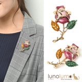 ブローチ 花 フラワー | lunolumo | 詳細画像1 