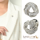 キュービックジルコニア ピンブローチ ラペルピン | lunolumo | 詳細画像1