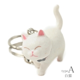 キーホルダー バッグチャーム猫 ネコ | lunolumo | 詳細画像4