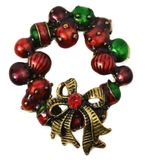 クリスマス ブローチ リース | lunolumo | 詳細画像4 