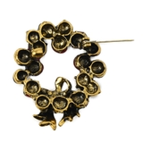 クリスマス ブローチ リース | lunolumo | 詳細画像6 