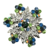 クリスマス ブローチ 雪の結晶 | lunolumo | 詳細画像4