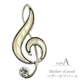 ブローチ レディース 音符 | lunolumo | 詳細画像4 