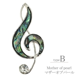 ブローチ レディース 音符 | lunolumo | 詳細画像5 