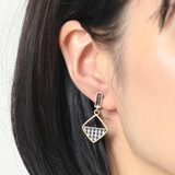 イヤリング レディース 千鳥柄 | lunolumo | 詳細画像3