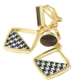 イヤリング レディース 千鳥柄 | lunolumo | 詳細画像5